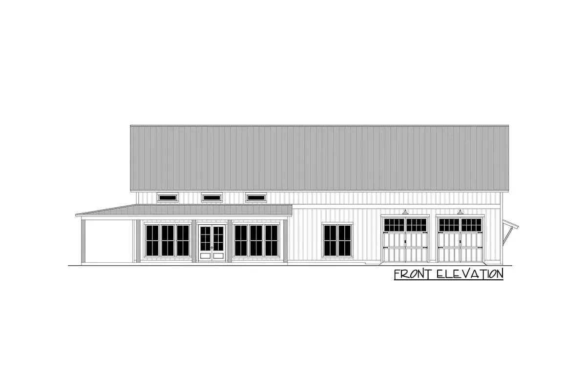 the roof runs 8-in-12 over the house and 2-in-12 over the porch 1