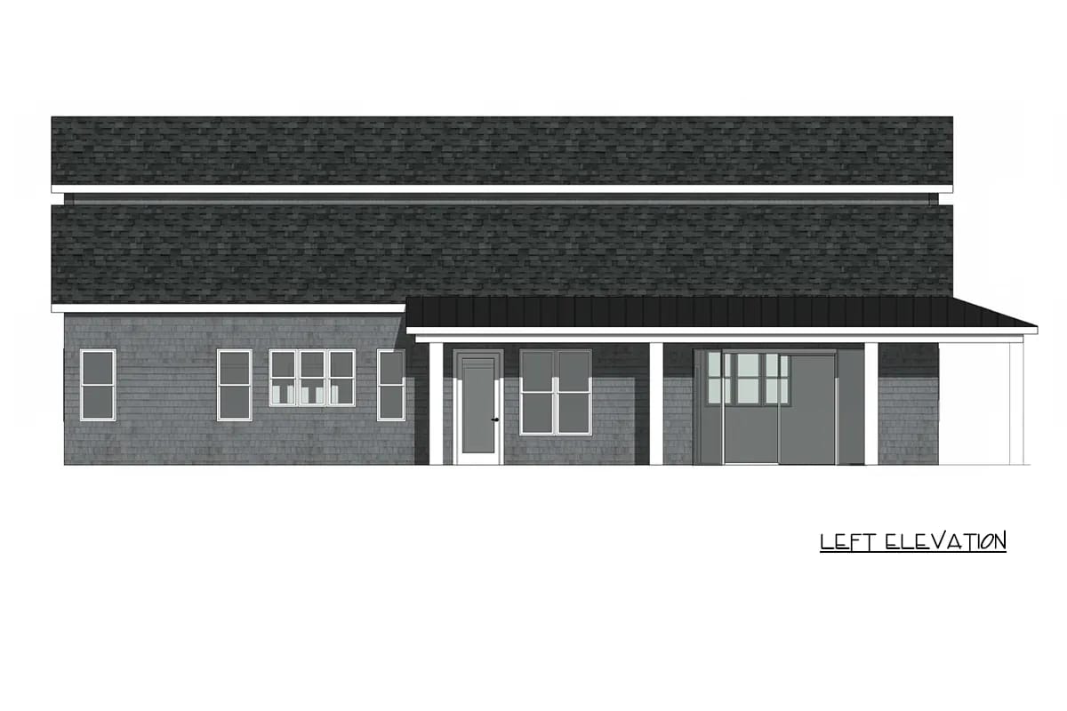 the wraparound porch is six feet deep on every side 1