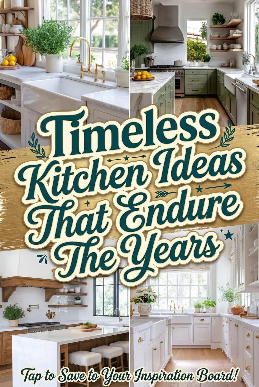 Timeless Kitchen Ideas That Still Look Right in a Decade 2 timeless kitchen 1