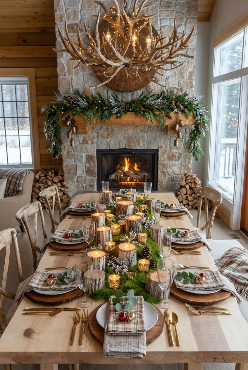 turn firewood and bark into the decoration 1