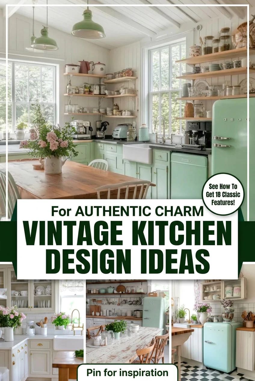 vintage kitchen design 1