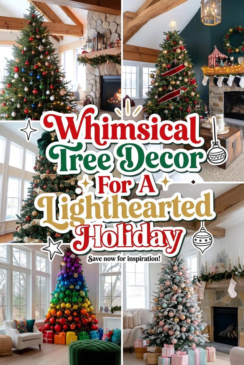 10 Whimsical Christmas Tree Decorating Ideas That Actually Read as Playful, Not Cluttered 1 whimsical christmas tree decorating ideas 1