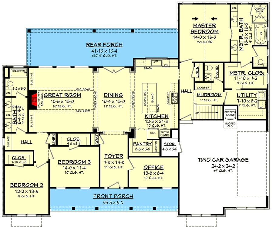 3 bedroom modern farmhouse with optional bonus room 1