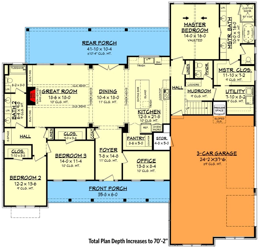 3 bedroom modern farmhouse with optional bonus room 1