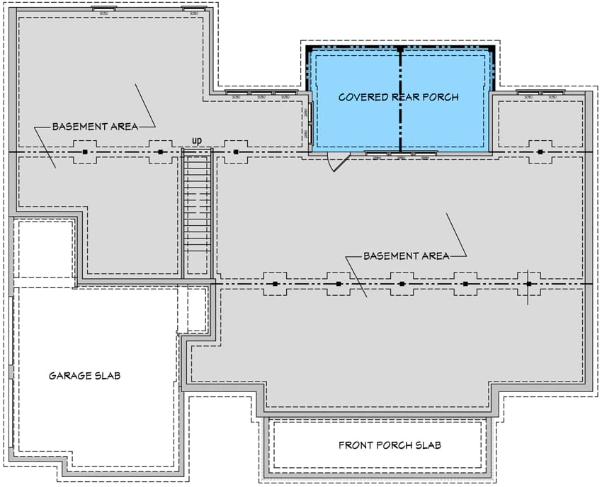 4-Bedroom Modern Farmhouse House Plan with a Bonus Room Over the Garage (2,742 Sq. Ft. Floor Plan) 5 4 bed modern farmhouse with bonus over garage 1