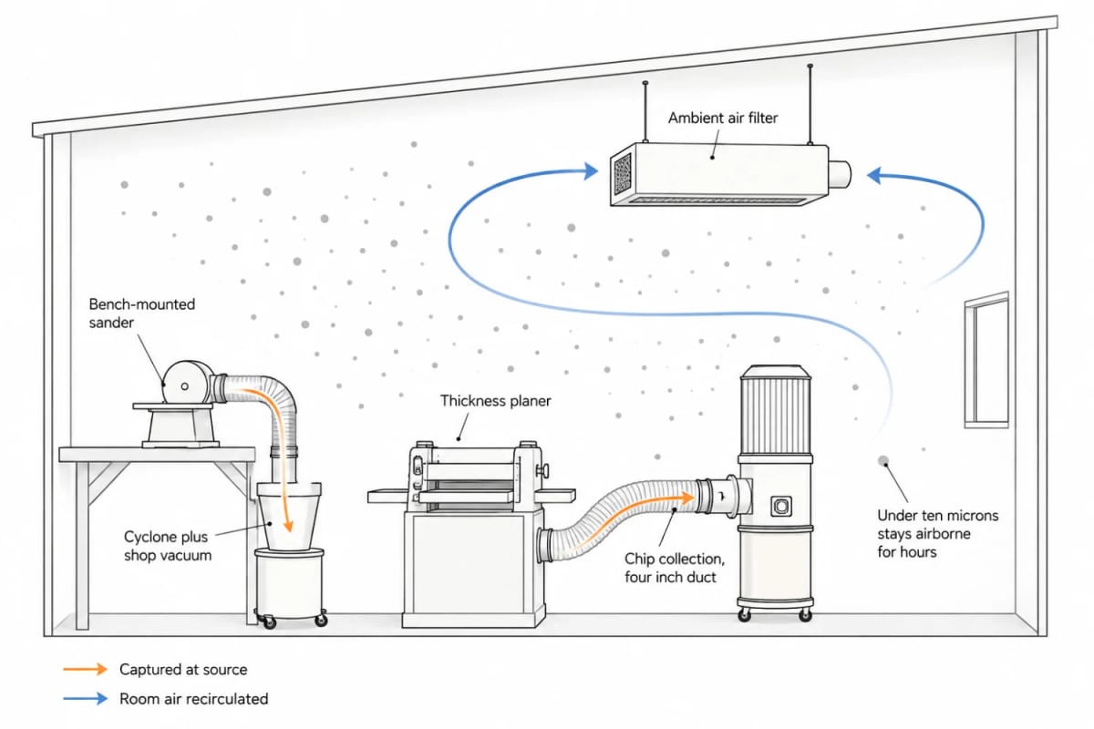 Workshop Studio Ideas for People Who Actually Make Things 25 air quality is the part of a workshop studio people skip 1