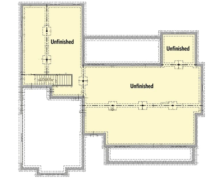 budget modern farmhouse plan with bonus room 1