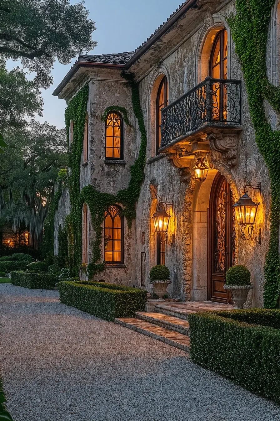 French Chateau Ideas That Read Authentic, Not Themed 17 chateau lighting is lanterns and sconces, and downlights ruin it 1