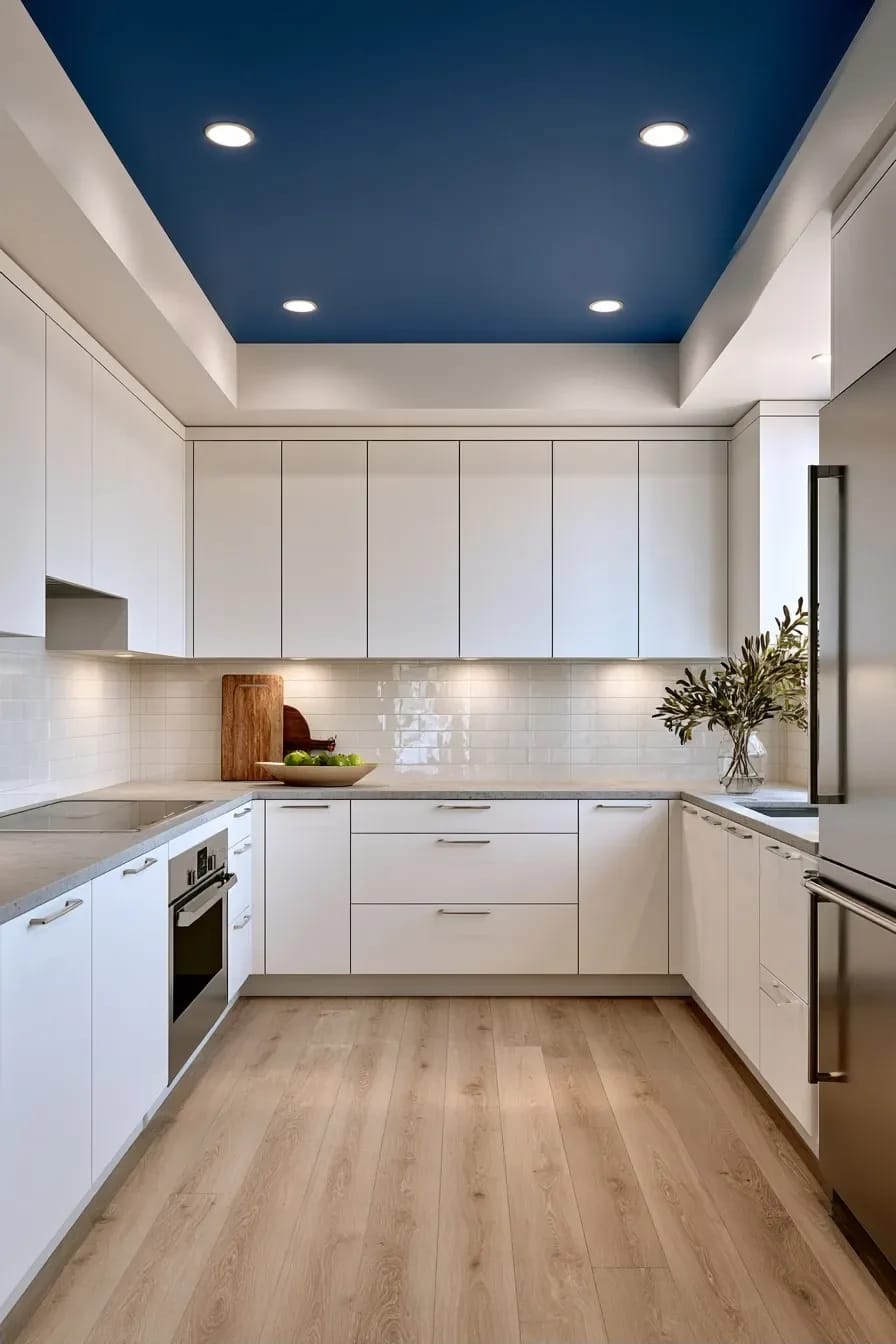 color that never touches the cabinets 1