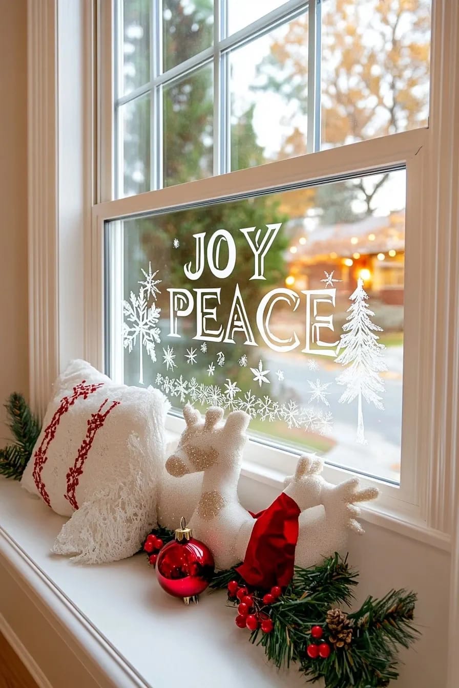 contact paper cuts a crisper christmas word than any lettering kit 1