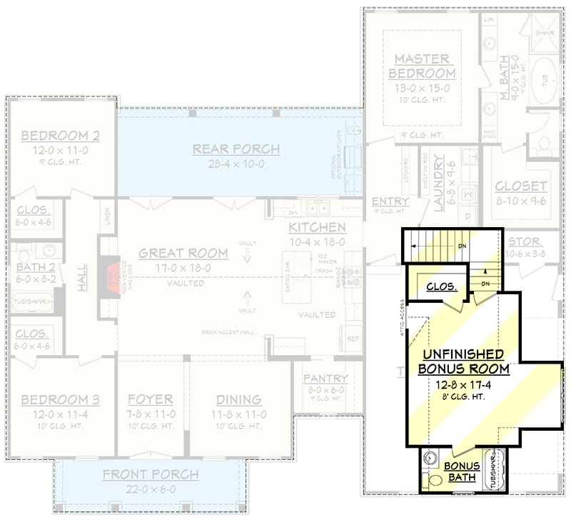 exclusive farmhouse with side load garage 1