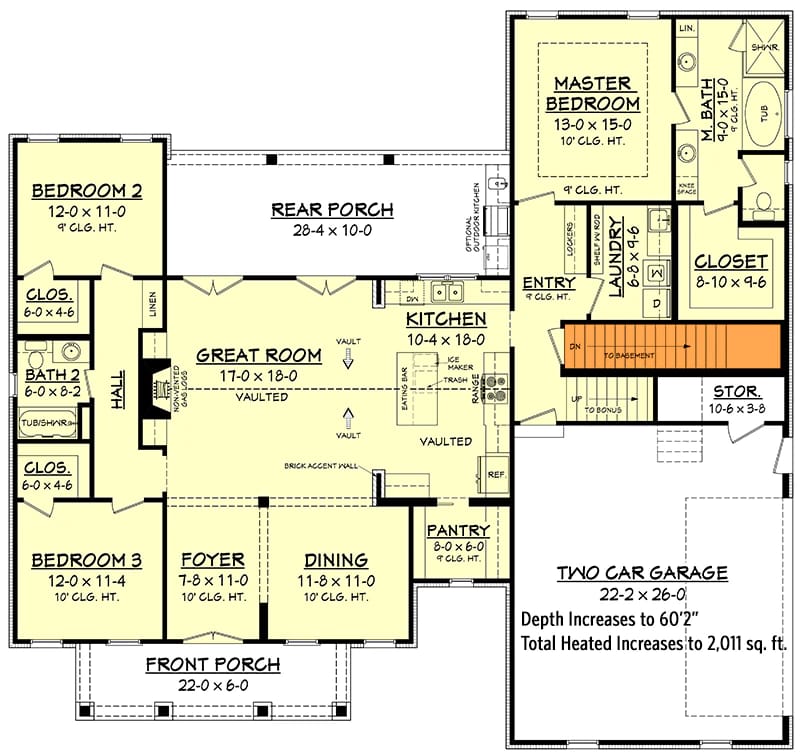 exclusive farmhouse with side load garage 1