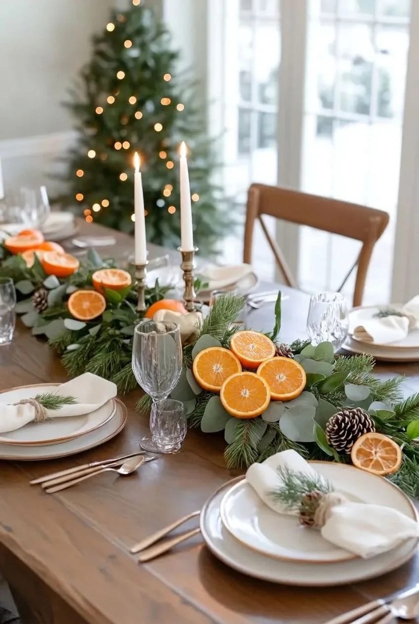 keep the citrus runner under fourteen inches so people can see over it 1