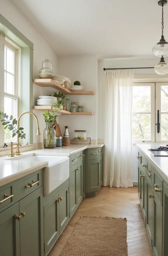 olive lowers under a pale stone top 1