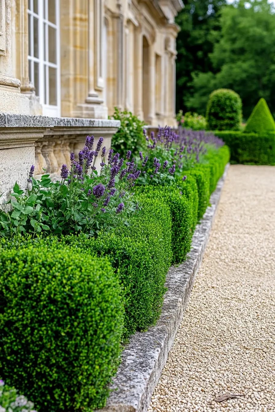 French Chateau Ideas That Read Authentic, Not Themed 11 skip boxwood in the parterre and the garden survives you 1