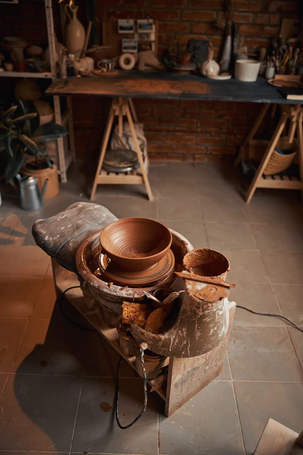 Workshop Studio Ideas for People Who Actually Make Things 10 split the studio into a wet side and a dry side 1