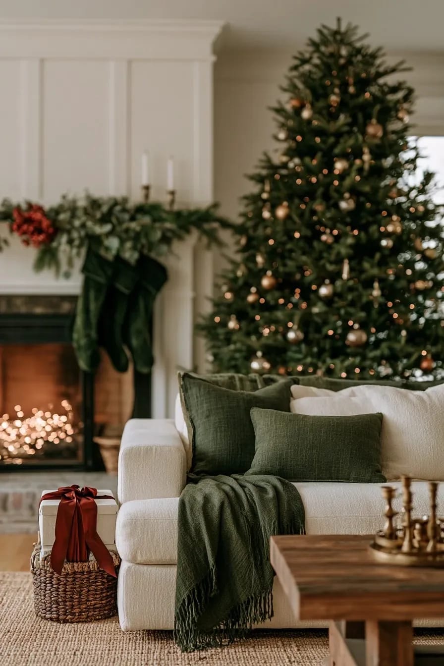 Modern Traditional Christmas Decor That Updates Red and Green 11 start with the two colors themselves 1
