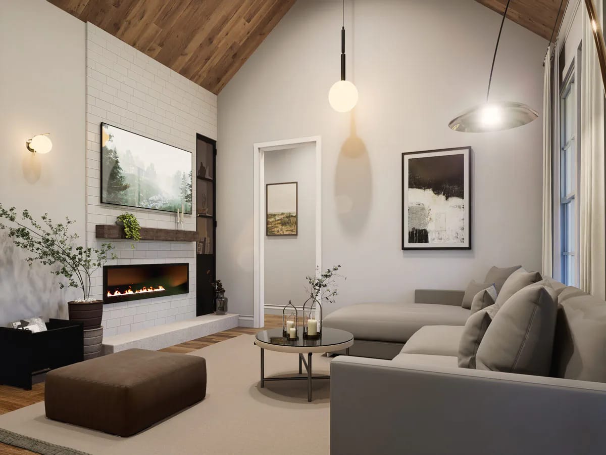 the 15-foot vaulted living room is the only reason to buy this plan 1