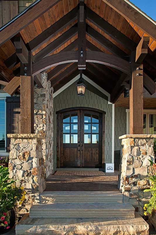 the entry porch is the most expensive eight feet on the plan 1