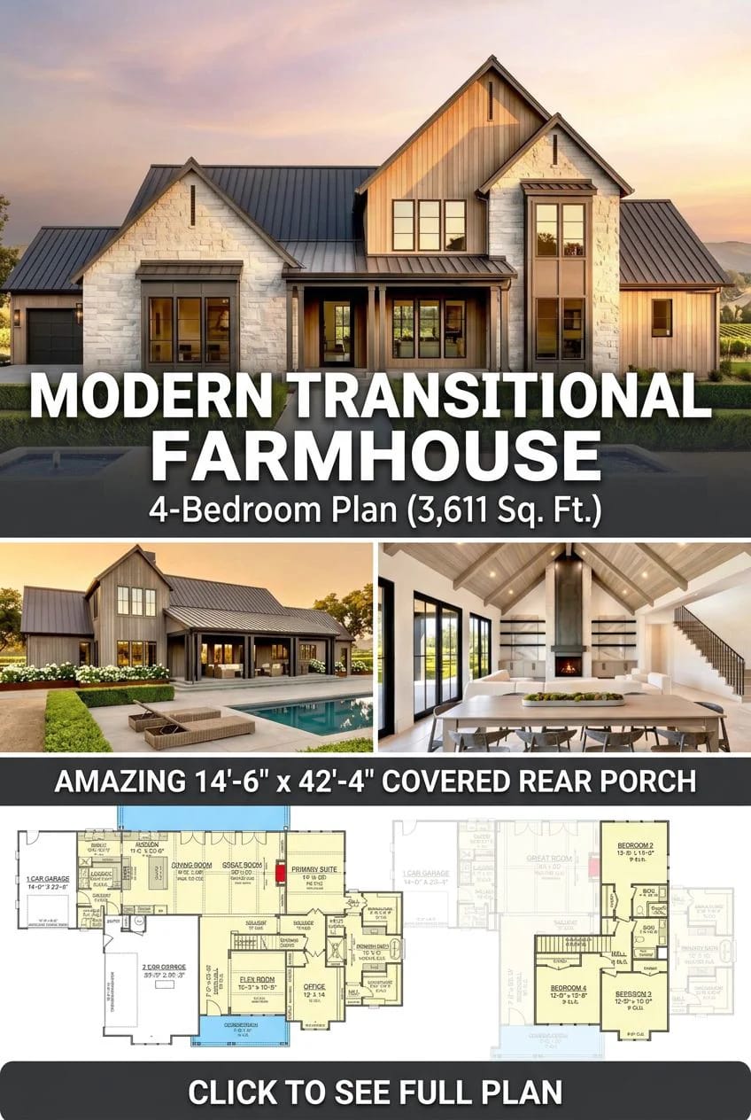 the floor plan: 94 feet wide, and only one corner of it upstairs 1
