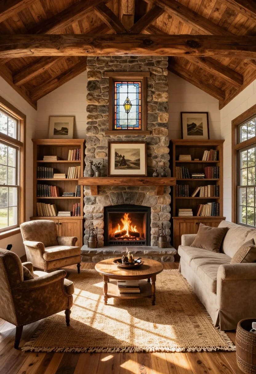 Craftsman Floor Plans Explained 5 the hearth is a structural anchor, and it costs you a wall 1