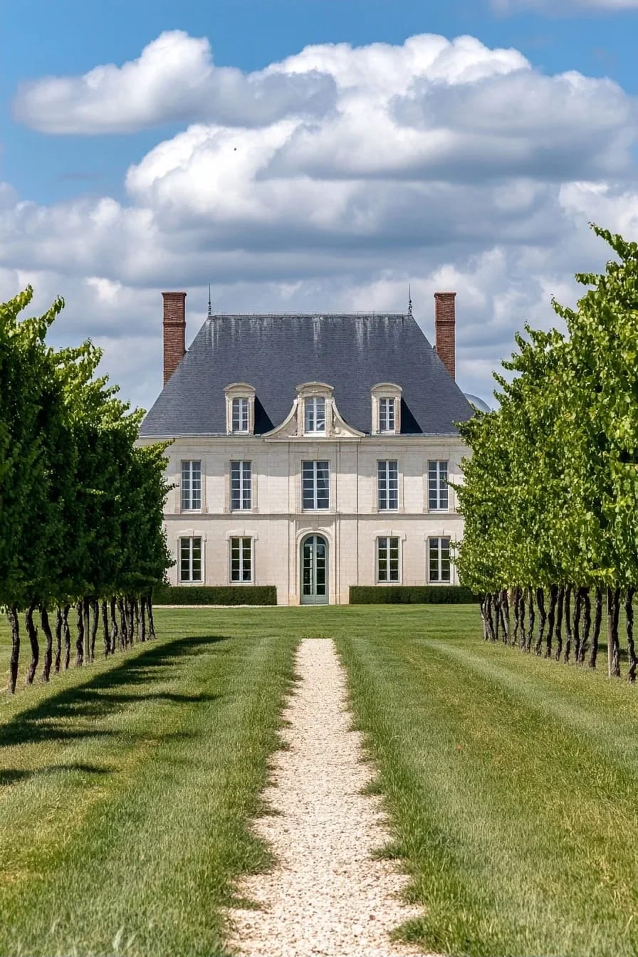 French Chateau Ideas That Read Authentic, Not Themed 19 the modern chateau works when it keeps the roof and drops the ornament 1