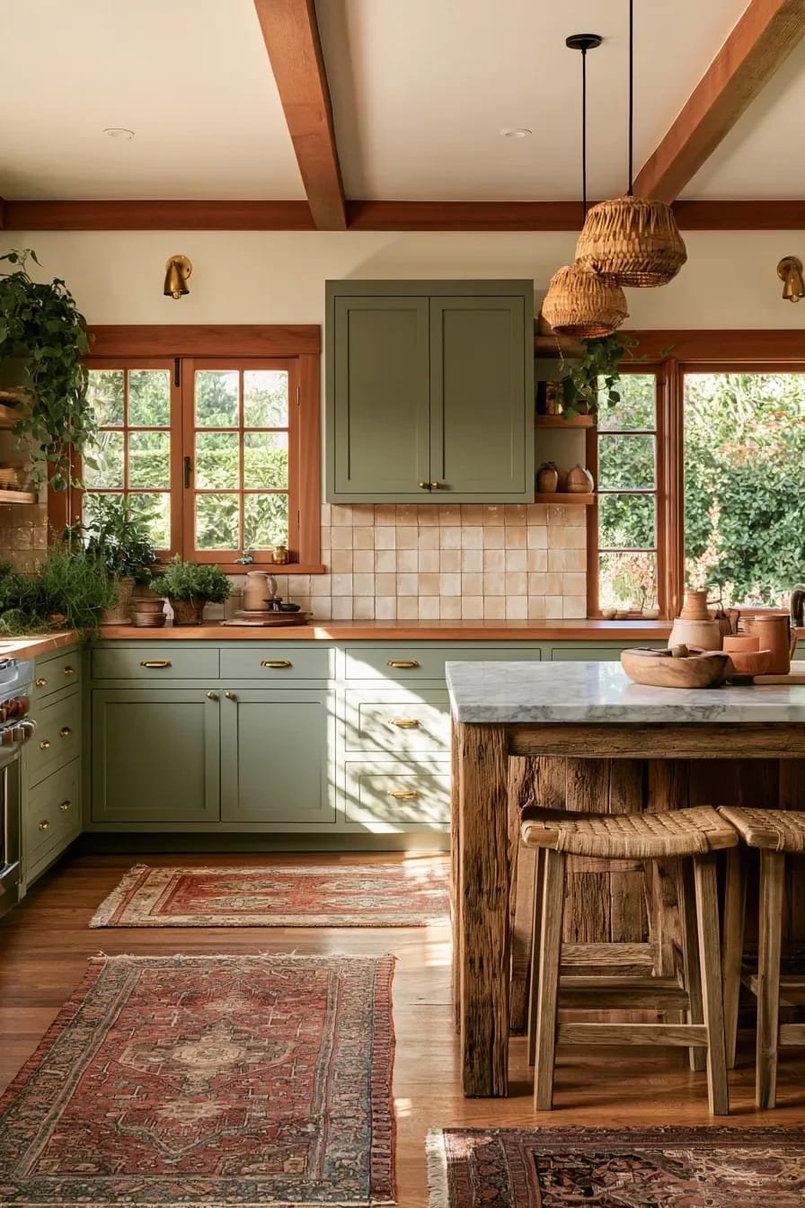 what the sage green sits against 1