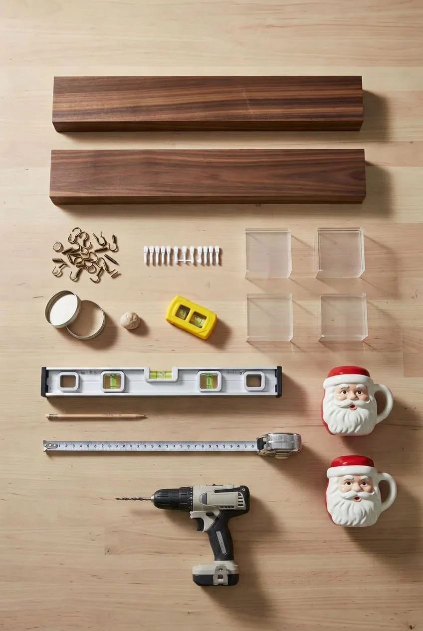 How to Display a Santa Mug Collection 8 what this costs to do properly 1