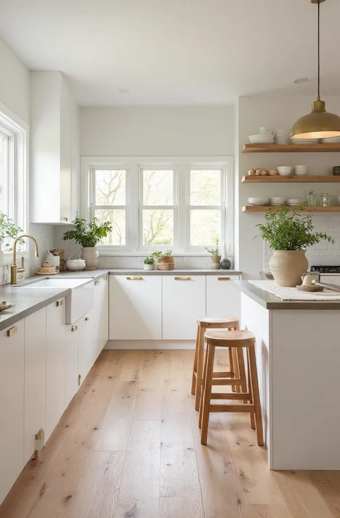 wide oak boards, matte, and no floor pretending to be timber 1