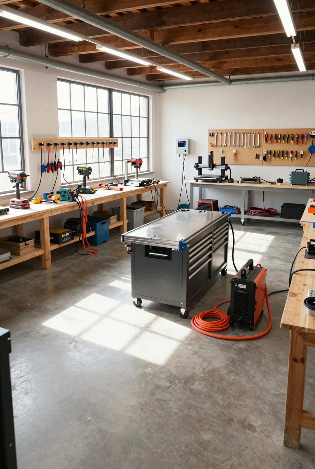 Workshop Studio Ideas for People Who Actually Make Things 26 wire the studio for the tools you will own in five years 1