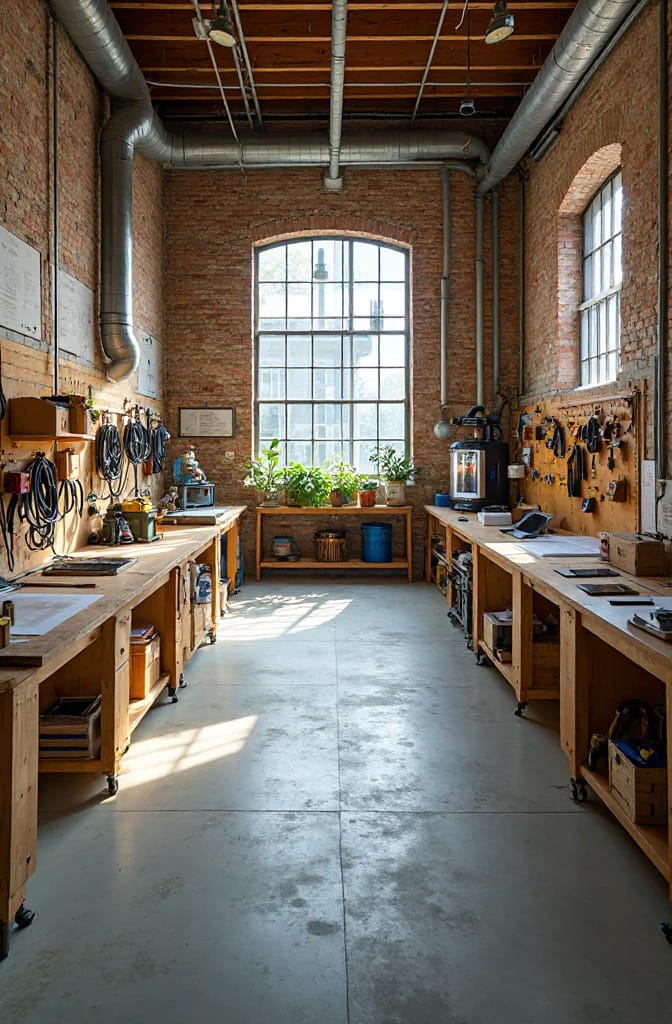 Workshop Studio Ideas for People Who Actually Make Things 28 wire the studio for the tools you will own in five years 1