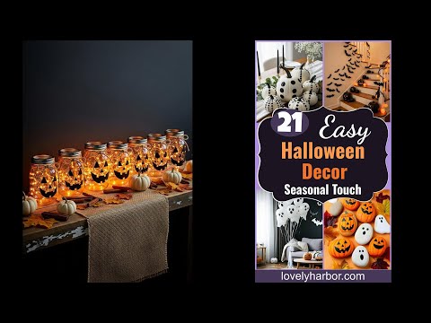 21 Simple Halloween Decorations for an Easy Seasonal Touch - 6 Play Video