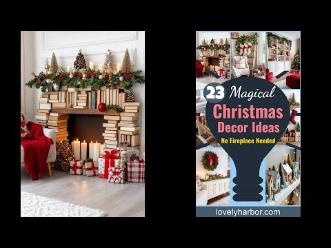 23 Christmas Decor Ideas Without a Fireplace (That Still Feel Magical) - 4 Play Video