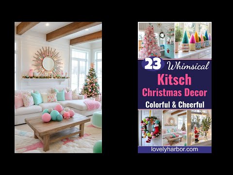 23 Kitsch Christmas Decor Ideas Full of Color, Whimsy, and Cheer - 3 Play Video